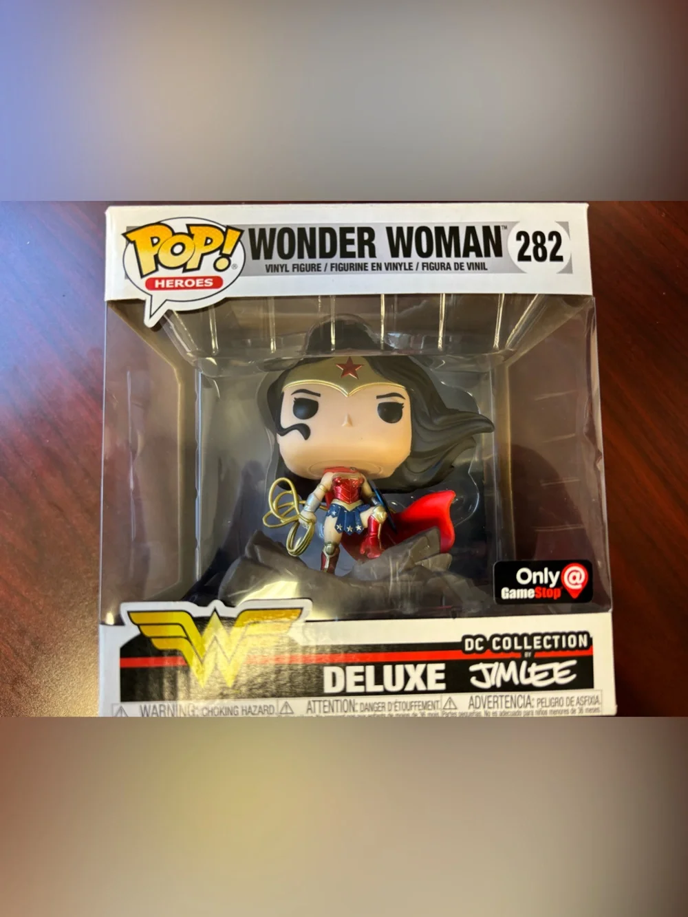 Funko Pop! DC Collection by Jim Lee Wonder Woman Deluxe Vinyl Figure